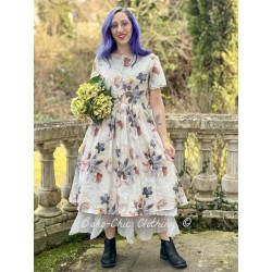 robe 55748 coton Fleuri
