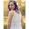 robe 55755 viscose naturelle Blanc Ewa i Walla - 5
