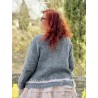 cardigan 44843 laine alpaga Gris foncé Ewa i Walla - 10