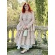 robe 55753 organdie patch Rose poudre Ewa i Walla - 11