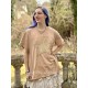 T-shirt Star Applique in Chamuel Magnolia Pearl - 1