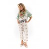 overalls Love Applique Cosmo in Crush Magnolia Pearl - 22