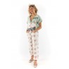 overalls Love Applique Cosmo in Crush Magnolia Pearl - 23