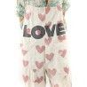 overalls Love Applique Cosmo in Crush Magnolia Pearl - 26