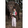 overalls Love Applique Cosmo in Crush Magnolia Pearl - 41