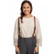 suspenders GERTY 99161 Brown leather Ewa i Walla - 9