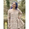 robe 55753 organdie patch Rose poudre Ewa i Walla - 4