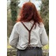 suspenders GERTY 99161 Brown leather Ewa i Walla - 13