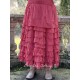skirt / petticoat SELENA raspberry cotton voile Les Ours - 17