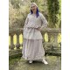 veste courte NOÉ flex bleu gris à imprimé fleurs Les Ours - 11