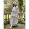 veste courte NOÉ flex bleu gris à imprimé fleurs Les Ours - 12