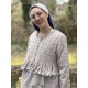 veste courte NOÉ flex bleu gris à imprimé fleurs Les Ours - 7