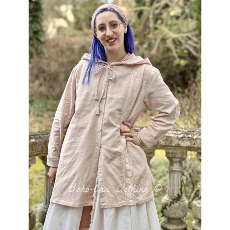veste longue TIAGO flex rose Les Ours - 1