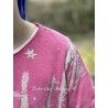 T-shirt Space Disco in Roza