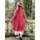 dress SOLINE raspberry cotton voile Les Ours - 19