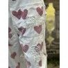 overalls Love Applique Cosmo in Crush Magnolia Pearl - 36