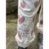 overalls Love Applique Cosmo in Crush Magnolia Pearl - 32