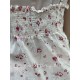 tank MIA ecru cotton voile with flower print Les Ours - 7
