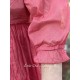 dress ASSIA raspberry organza Les Ours - 15