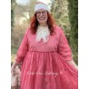 dress ASSIA raspberry organza Les Ours - 3