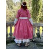 robe SONIA organza framboise Les Ours - 10