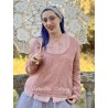 pull PIERRE laine rose Les Ours - 1
