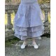 skirt / petticoat MADELEINE blue gray organza Les Ours - 1