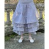 skirt / petticoat MADELEINE blue gray organza Les Ours - 1