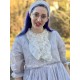 robe ASSIA organza bleu gris Les Ours - 2