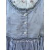robe ASSIA organza bleu gris Les Ours - 8