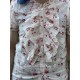 blouse ELDA ecru cotton voile with flower print Les Ours - 7