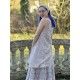 robe LÉA voile de coton bleu gris à imprimé fleurs Les Ours - 2
