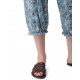 panty / pantalon 11376 voile de coton Bleu à fleurs Ewa i Walla - 12