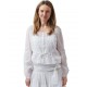 chemisier 44832 organdie Blanc Ewa i Walla - 15