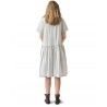 robe 55745 coton Écru à rayures bleues Ewa i Walla - 8