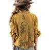 veste Rainwater Native in Saddle Magnolia Pearl - 14