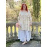 tunique 44835 voile de coton Jaune à fleurs Ewa i Walla - 5