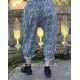 panty / pantalon 11376 voile de coton Bleu à fleurs Ewa i Walla - 4