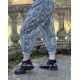 panty / pantalon 11376 voile de coton Bleu à fleurs Ewa i Walla - 3