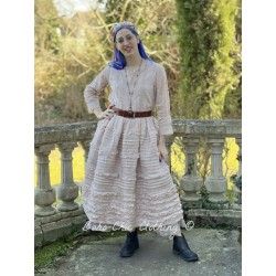 dress 55754 Dust pink organdie