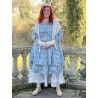 tunique 44835 voile de coton Bleu à fleurs Ewa i Walla - 4