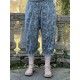 panty / pantalon 11376 voile de coton Bleu à fleurs Ewa i Walla - 6