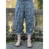 panty / pantalon 11376 voile de coton Bleu à fleurs Ewa i Walla - 6