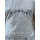 robe 55745 coton Écru à rayures bleues Ewa i Walla - 10
