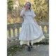 robe 55745 coton Écru à rayures bleues Ewa i Walla - 2