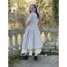 robe 55745 coton Écru à rayures bleues Ewa i Walla - 5
