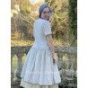 robe 55745 coton Écru à rayures bleues Ewa i Walla - 6