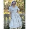 robe 55745 coton Écru à rayures bleues Ewa i Walla - 3