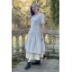 robe 55745 coton Écru à rayures bleues Ewa i Walla - 1