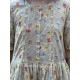 dress 55735 Yellow flower cotton voile Ewa i Walla - 16